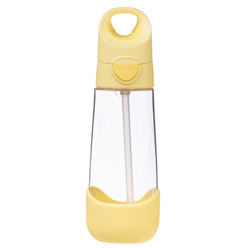 B.Box: Butelka tritanowa ze słomką 600ml Lemon