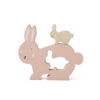 Trixy: Mrs Rabbit Drewniane puzzle