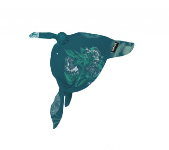 Lullalove Bawełniana chustka na głowę Moon Garden