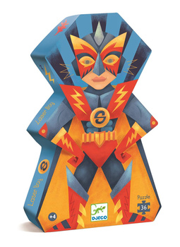 Djeco: Puzzle LASEROWY CHŁOPIEC 36el.DJ07228