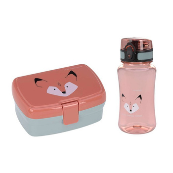 Lassig: Zestaw na lunch Lunchbox+bidon Lis