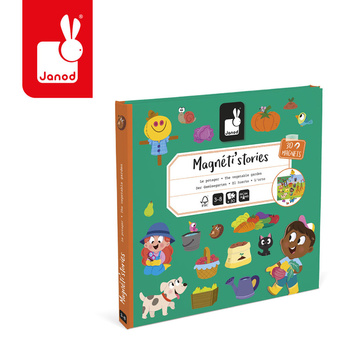 Janod Magnetyczna układanka W ogródku Magneti'stor