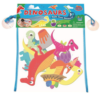 Barney&Buddy - Naklejki do kąpieli dinozaury