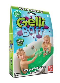 Magiczny proszek do kąpieli, Gelli Baff, zielony,