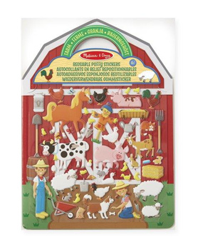 MELISSA Naklejki wypukłe wielorazowe FARMA