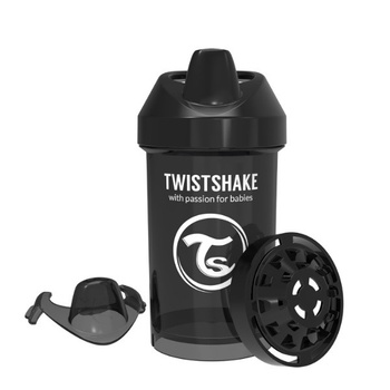 Twistshake - Kubek niekapek 300 ml czarny