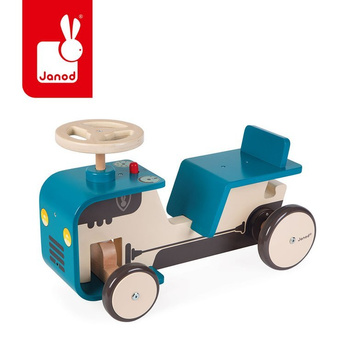 Janod: Drewniany jeździk Traktor 12 m+