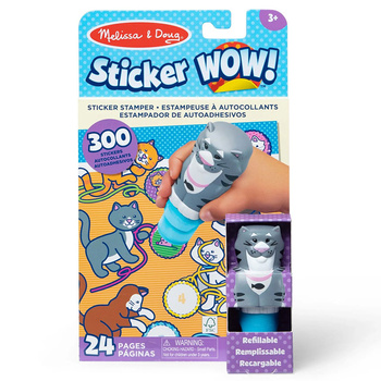 Stempel z naklejkami Sticker Wow Kot Melissa