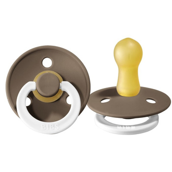 BIBS - Smoczek S DARK OAK GLOW IN DARK