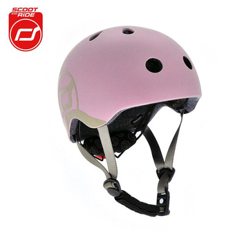 SCOOTANDRIDE: Kask XXS-S dla dzieci 1-3 lat Rose