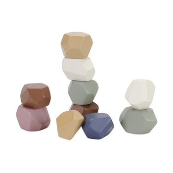 Little Dutch: DREWNIANE KAMYCZKI zestaw 10 el.