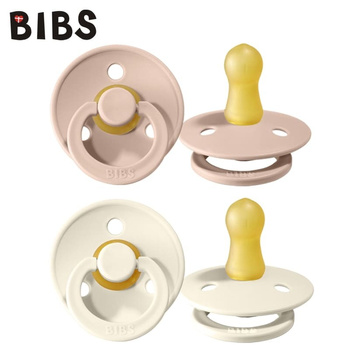 BIBS: Zestaw smoczków S BLUSH & IVORY