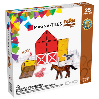Magna-Tiles, Klocki Magnetyczne Farm Animals 25 el