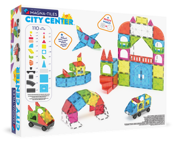 MAGNA-TILES® Klocki Magnetyczne City Center 110 el