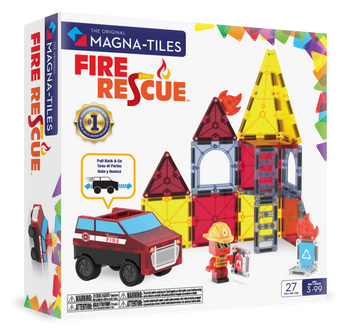MAGNA-TILES® Klocki Magnetyczne Fire Rescue 27 el.