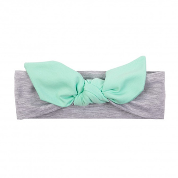 UL&KA - Opaska 3-6 mies Szarak z miętówką