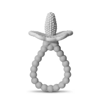 Gryzak silikonowy Soczysta Malina Plus, szary, Raz