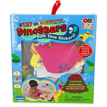 Barney&Buddy: Naklejki do kąpieli Szalone dinozaur