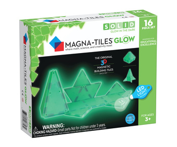 MAGNA-TILES® Klocki magnetyczne Glow 16 el.