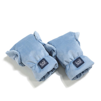 La millou: MUFKA RĘKAWICE - WIND BLUE