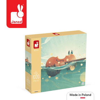 Janod: Puzzle artystyczne Podróż na skrzypcach