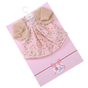 Kwiecista sukienka dla lalki Asi 3114010