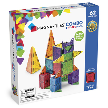 MAGNA-TILES® Klocki Magnetyczne COMBO microMAGS
