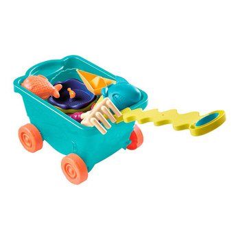 B.TOYS: Zestaw do Piasku na Wózku Niebieski