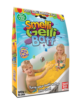 Magiczny proszek do kąpieli, Gelli Baff Smelli, Tu