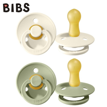 BIBS: Zestaw smoczków S SAGE & IVORY Smoczek