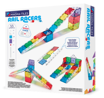 MAGNA-TILES® Klocki Magnetyczne Rail Racers 33 el.