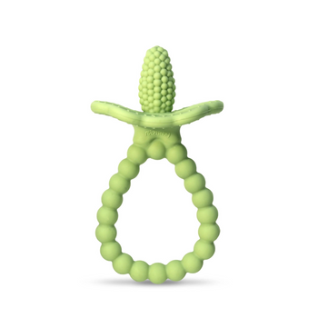 Gryzak silikonowy Soczysta Malina Plus, zielony