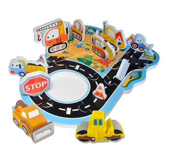 Barney&Buddy: NAKLEJKI DO KĄPIELI PLAC BUDOWY