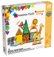 Magna-Tiles, Klocki Magnetyczne Safari Animals 25 