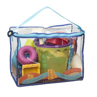 B.Toys: Torba z akcesoriami do piasku niebieska