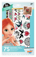 BUKI: Tatuaże kolorowe dla dziewczynki 75 sztuk
