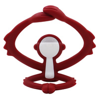 Mombella: Gryzak Zabawka Małpka Chimney Red 