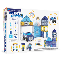 MAGNA-TILES® Klocki Magnetyczne Police Station 35 