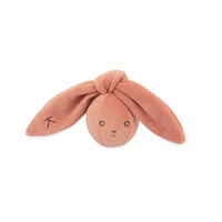Kaloo Miękka piłeczka-grzechotka Królik 6 cm cegla