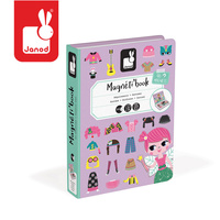 Janod - Magnetyczna układanka Kostiumy Dziewczynka